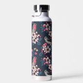 Vögel und Blüten Trinkflasche (Rechts)