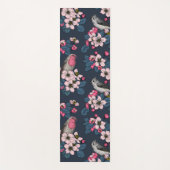Vögel und Blüten Yogamatte (Vorderseite)