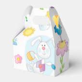Vögel und Bunnies Geschenkschachtel (Rückseite)