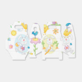 Vögel und Bunnies Geschenkschachtel (Ungefaltet)