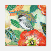 Vögel und Butterfiles Nr. 8 Magnet (Vorne)