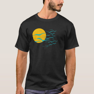 Vögel Und die Sonne Active Classic Geschenk T-Shirt