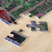 Vögel und Eichhörnchen im Feeder Puzzle (Seite)