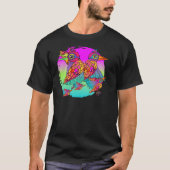 Vögel und Farbe T-Shirt (Vorderseite)