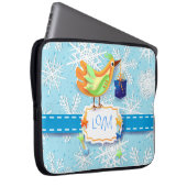 Vogel und Geschenk, Laptop-Gehäuse Laptopschutzhülle (Vorne Rechts)