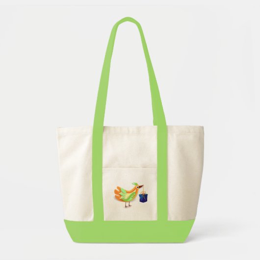 Vögel und Geschenk, Tasche (Vorne)