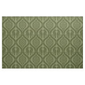 Vogel und Granatapfel, grüne Olivenstoffe Stoff (Fat Quarter (45,7 x 55,9 cm))