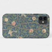 "Vogel-und Granatapfel-" Tapeten-Entwurf, Druckb Case-Mate iPhone Hülle (Rückseite (Horizontal))