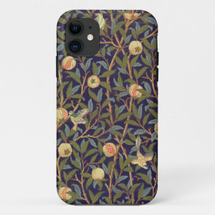 Vogel-und Granatapfel-Vintage Kunst Williams Case-Mate iPhone Hülle