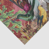Vögel und Grüne Seidenpapier (Ausschnitt)
