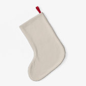 Vögel und Herz-Baum-Liebe wächst Kleiner Weihnachtsstrumpf (Rückseite (Hängend))