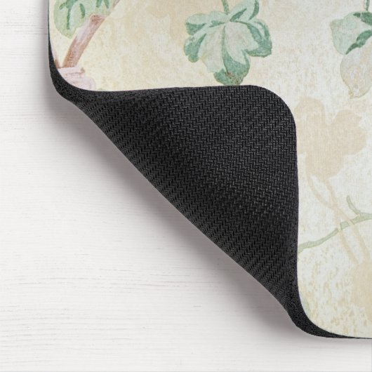 Vogel und Ivy Wallpaper Mousepad (Ecke)
