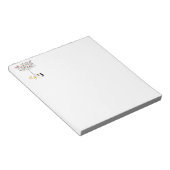 Vögel und Katzen Notizblock (angewinkelt)