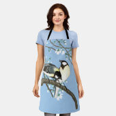 Vögel und Kirschblüten Ohara Koson Schürze (Getragen)