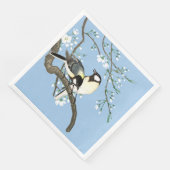 Vögel und Kirschblüten Ohara Koson Serviette (Ecke)