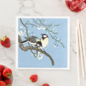Vögel und Kirschblüten Ohara Koson Serviette (Beispiel)