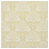 Vögel und Knochen mit gotischer Wiederbelebung Stoff (Muster)