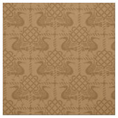 Vögel und Knochen mit gotischer Wiederbelebung Stoff (Muster)