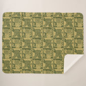 Vögel und Löwen im Mittelalter Sherpadecke (Vorderseite (Horizontal))