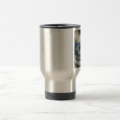 Vogel-und Mädchen-Reise-Tasse Reisebecher (Mittel)