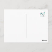 Vogel und Nachtfairy Dream Postkarte (Rückseite)