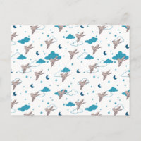 Vogel und Nachtfairy Dream Postkarte