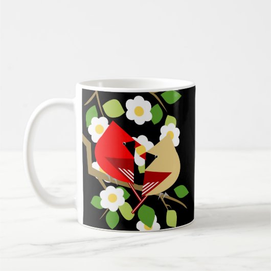 Vogel- und Naturelover Kaffeetasse (Links)