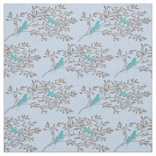 Vögel und Niederlassungen Stoff