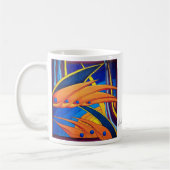 "Vögel und Paradies " Kaffeetasse (Links)