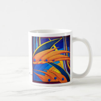 "Vögel und Paradies " Kaffeetasse