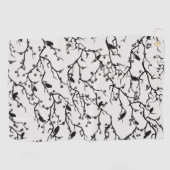 Vögel und Sakura Zweige Japanische Malerei Golfhandtuch (Horizontal)