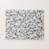 Vögel und Sakura Zweige Japanische Malerei Puzzle (Horizontal)