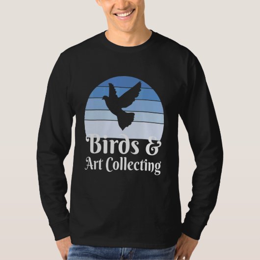 Vögel und Sammeln T-Shirt (Vorderseite)