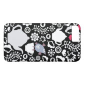 Vogel- und Schalenmuster Case-Mate iPhone Hülle (Rückseite (Horizontal))