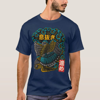 Vogel- und Schildkrötensurfen T-Shirt