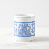 Vögel und Schlösser Kaffeebeere Tasse (Mittel)