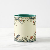 Vogel und Schmetterling Tasse (Zentrum)