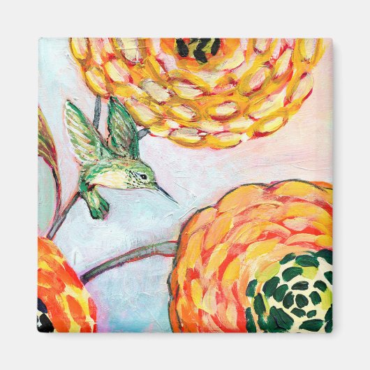 Vögel und Schmetterlinge Nr. 3 Magnet (Vorne)
