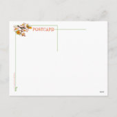 Vögel und Schmetterlinge Postkarte (Rückseite)
