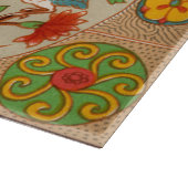 Vögel und Schmetterlinge Schneidebrett (Ecke)