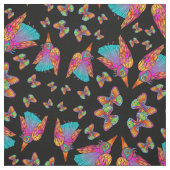 Vögel und Schmetterlinge Stoff (Muster)