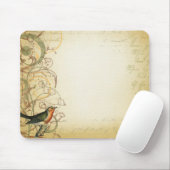 Vogel-und Schmetterlings-Strudel extravagant Mousepad (Mit Mouse)