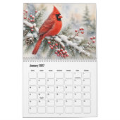Vögel und Singvögel Kalender (Jan 2027)