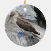 Vogel-Verzierung Keramik Ornament (Hinten)