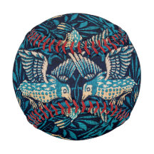 Vögel (Vintages Tiermuster) (von William Morris)