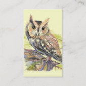 Vögel, Vögel, Natur, Wildnis, Umwelt Visitenkarte (Rückseite)