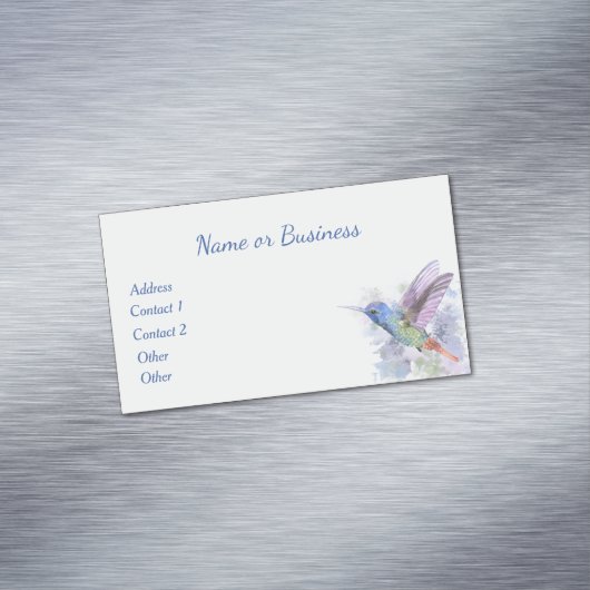 Vögel, Vögel, Natur, Wildtiere, Visitenkarte Magnetische Visitenkarte (Beispiel)