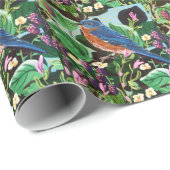 Vögel, Vögel und mehr Vögel! Geschenkpapier (Rolleneckpunkt)