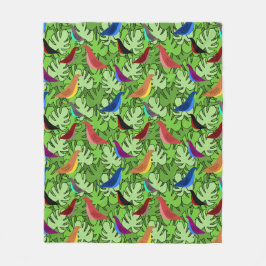 Vögel, Vögel, Vögel Fleecedecke