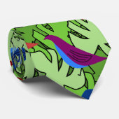 Vögel, Vögel, Vögel Krawatte (Gerollt)